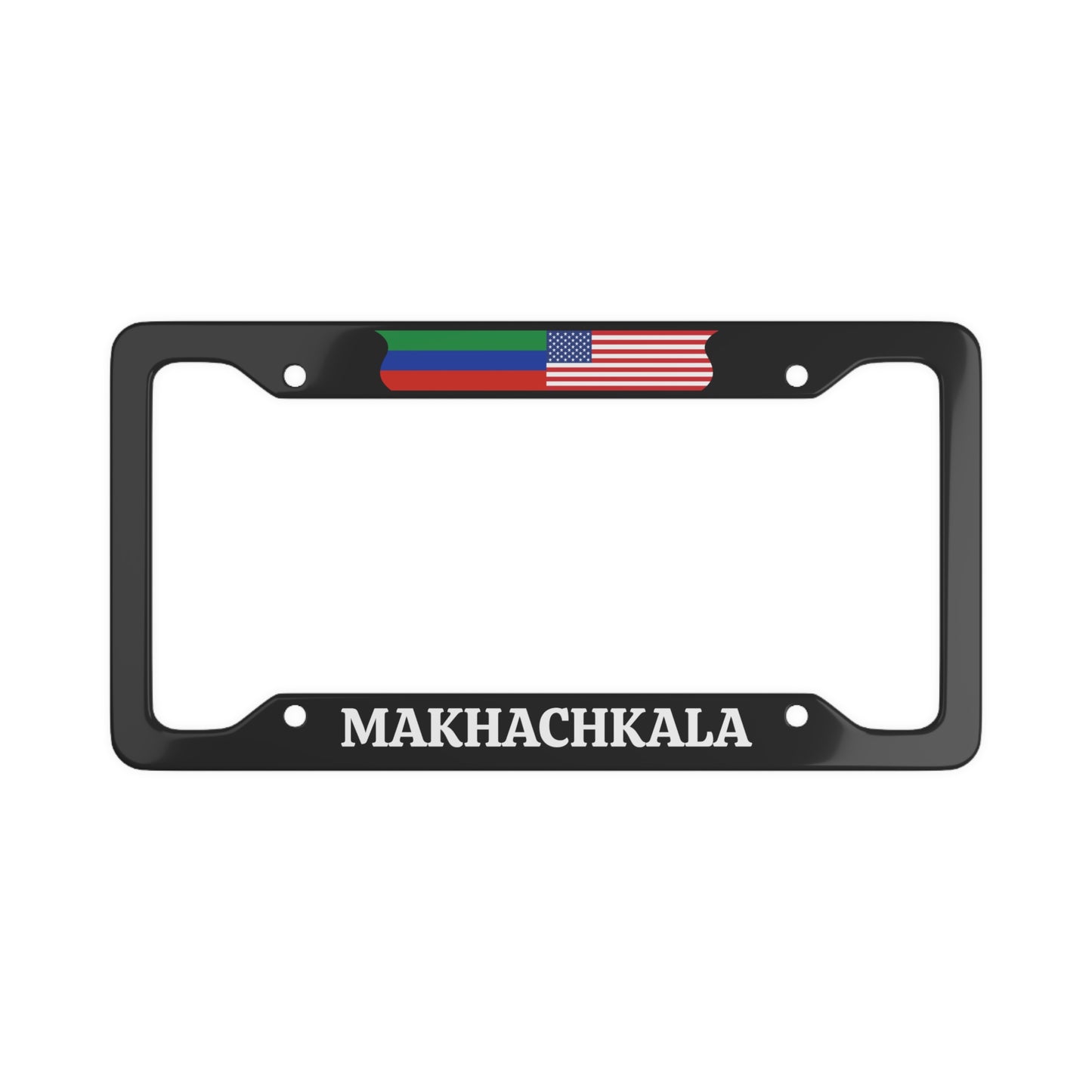 Makhachkala USA License Plate Frame