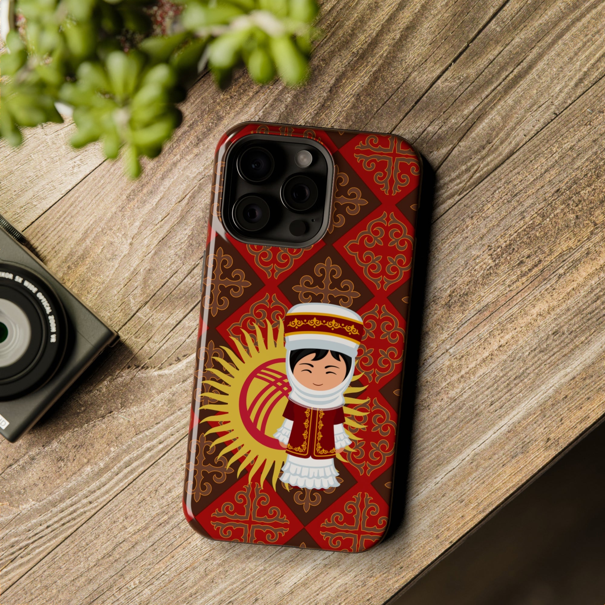 Kyrgyzstan Traditional Clothing MagSafe Tough Cases