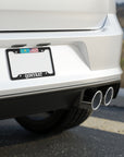 QONYRAT with flag License Plate Frame