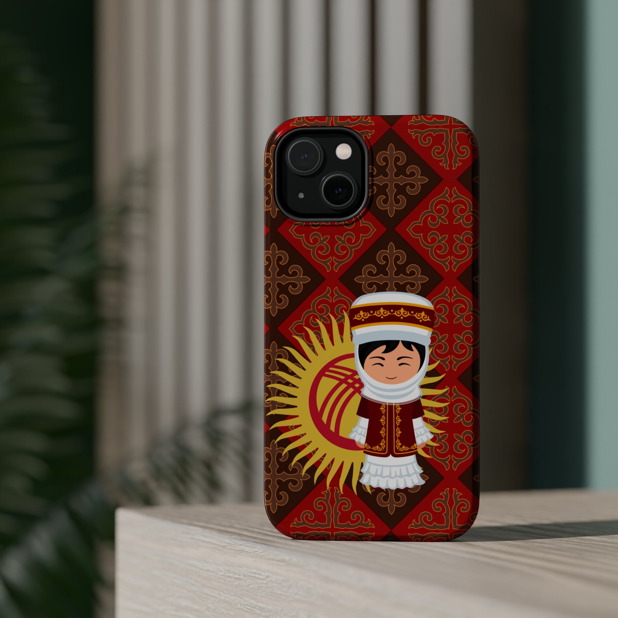 Kyrgyzstan Traditional Clothing MagSafe Tough Cases