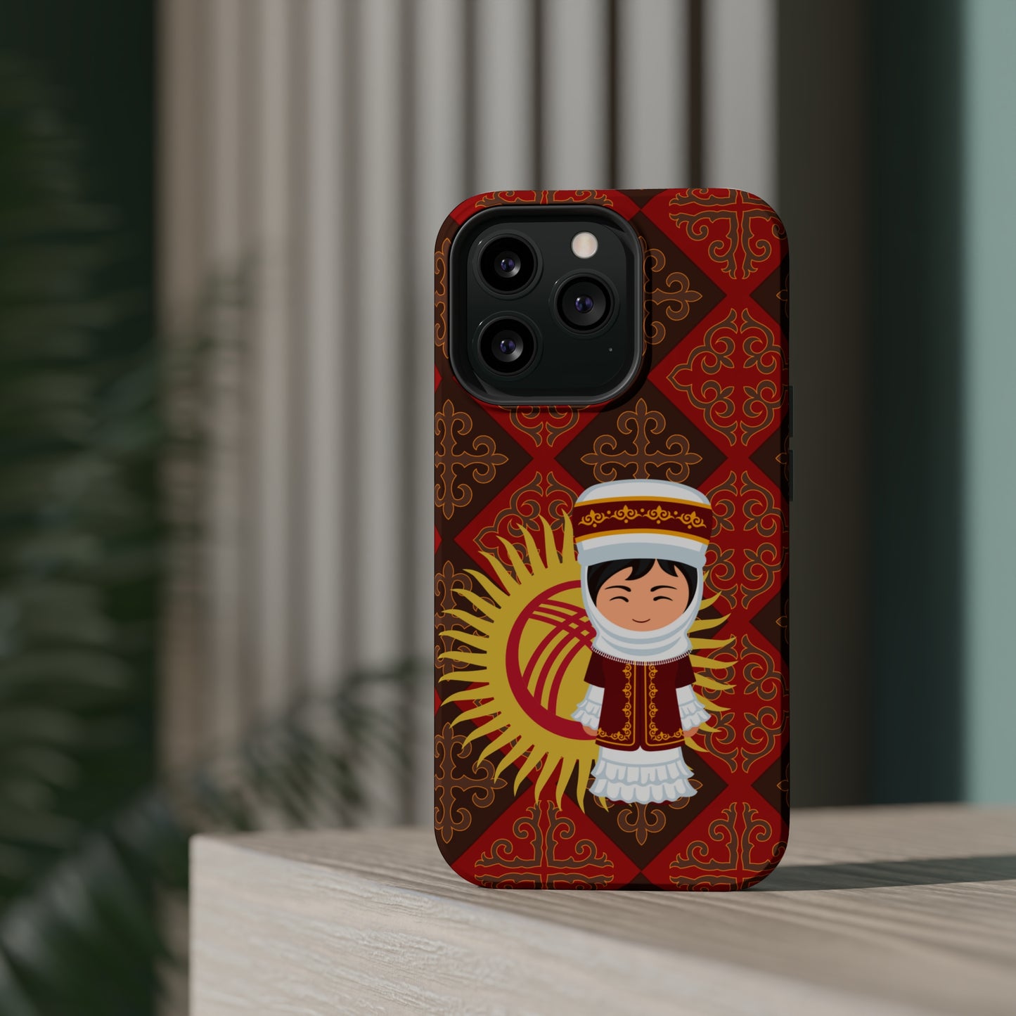 Kyrgyzstan Traditional Clothing MagSafe Tough Cases