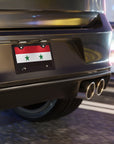 Syria Flag Vanity Plate