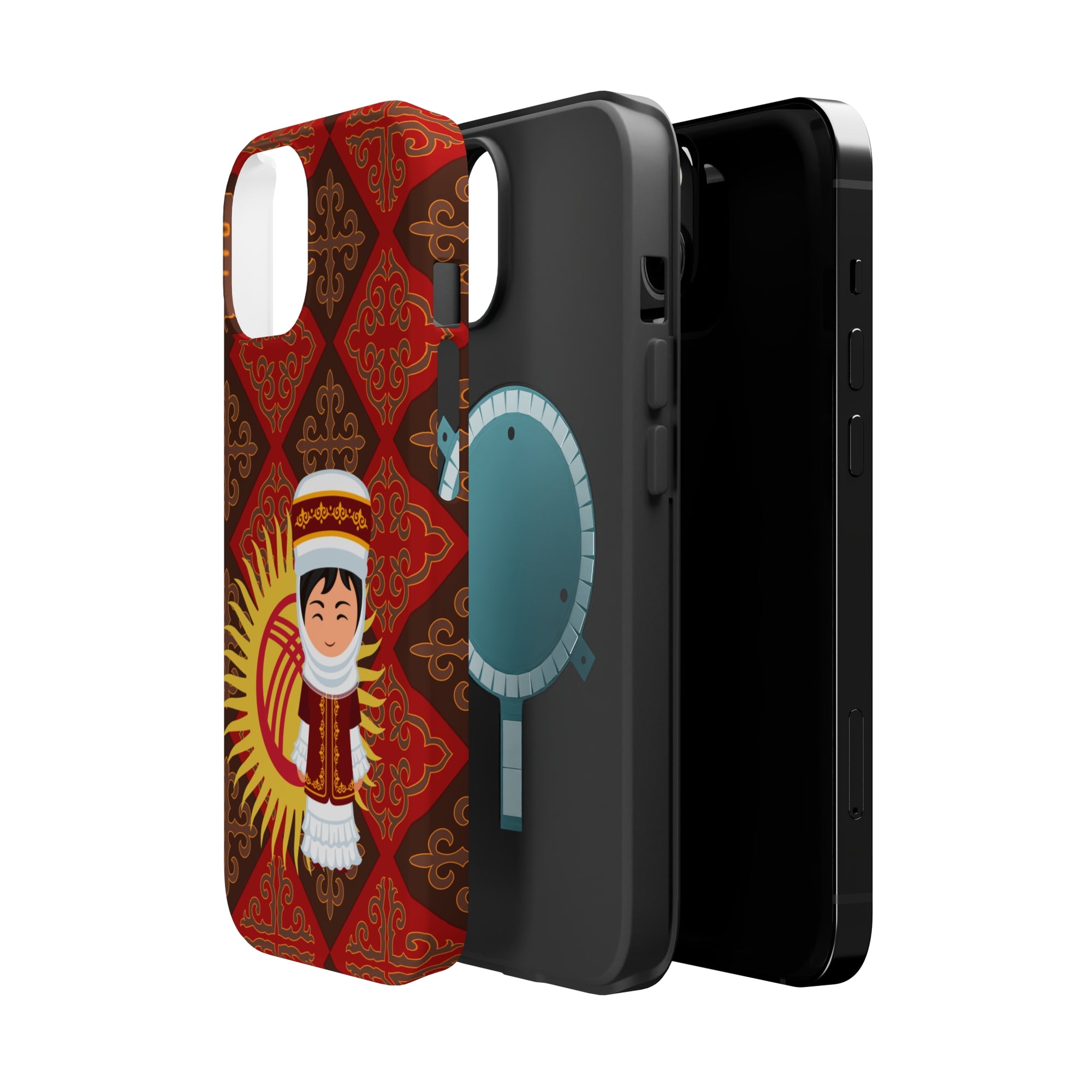 Kyrgyzstan Traditional Clothing MagSafe Tough Cases