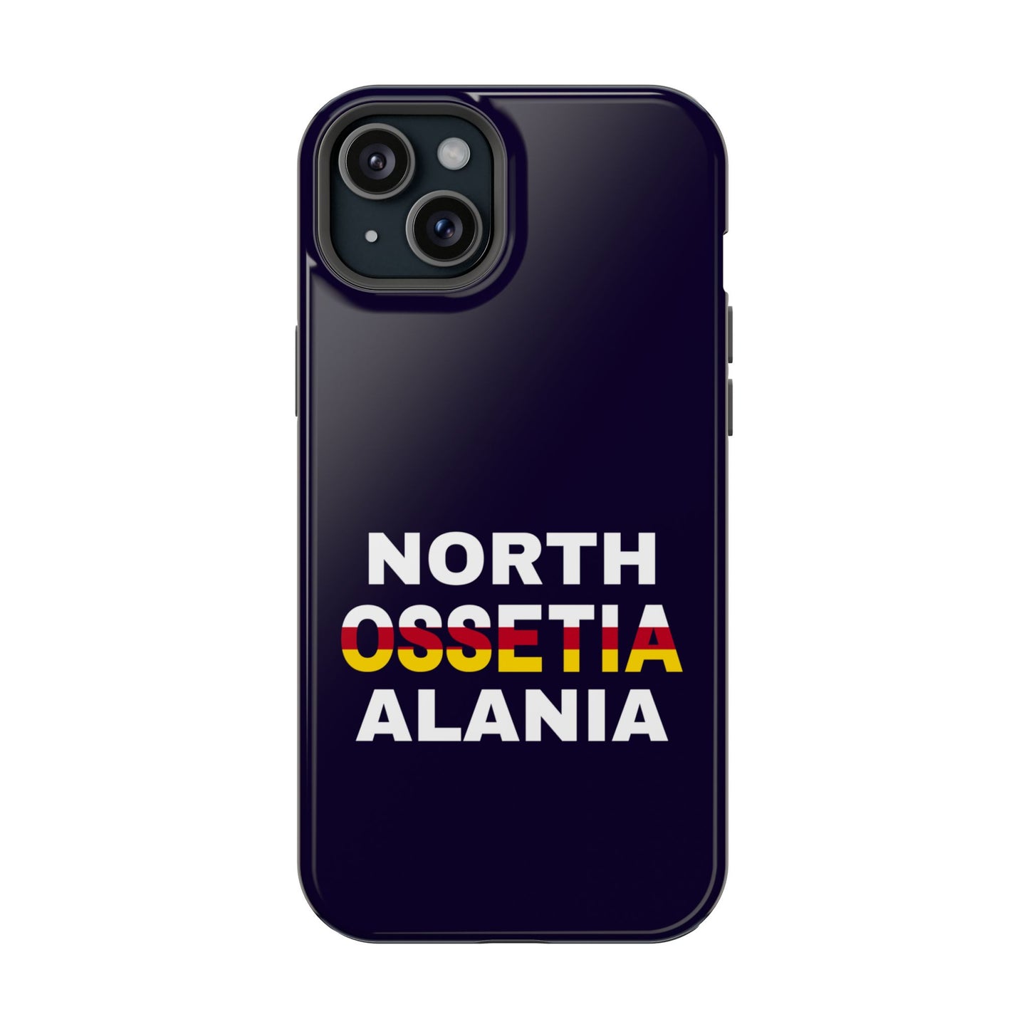 North Ossetia Alania Deep Blue MagSafe Tough Case