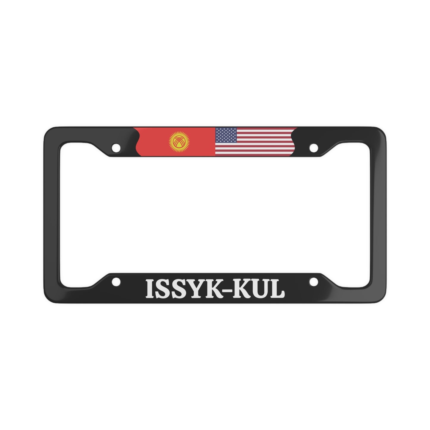 Issyk-Kul KGZ License Plate Frame