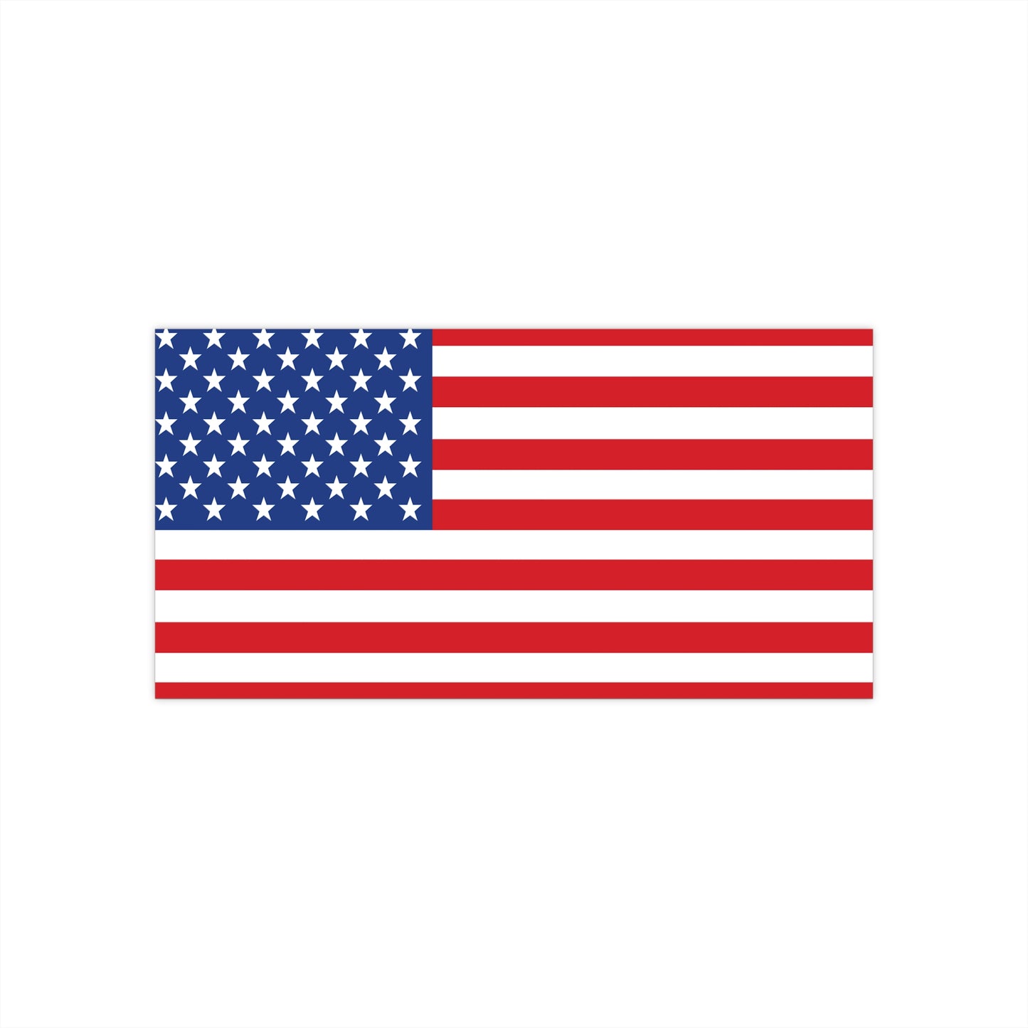 USA Flag Bumper Stickers