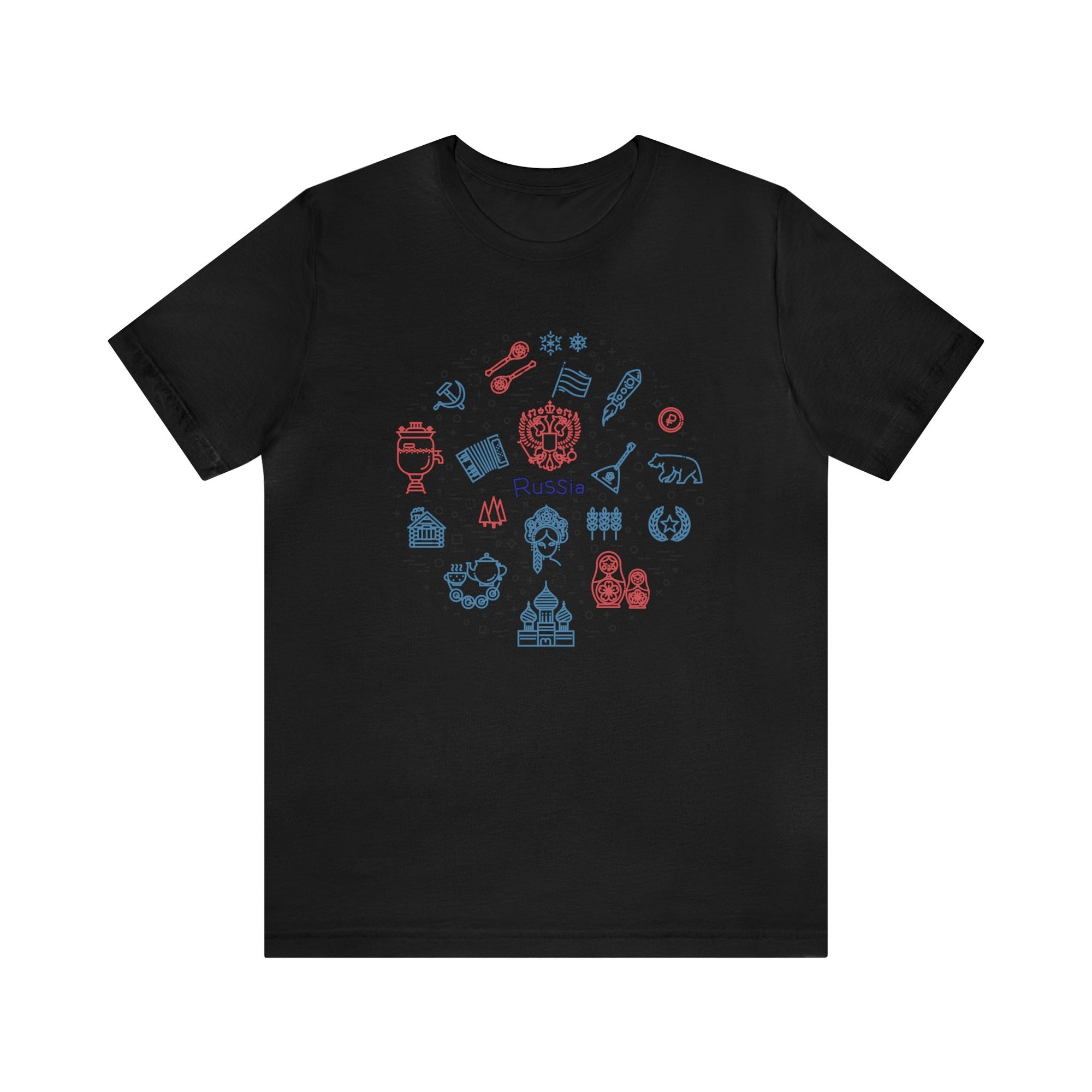 Russia Minimalist Culture T-Shirt