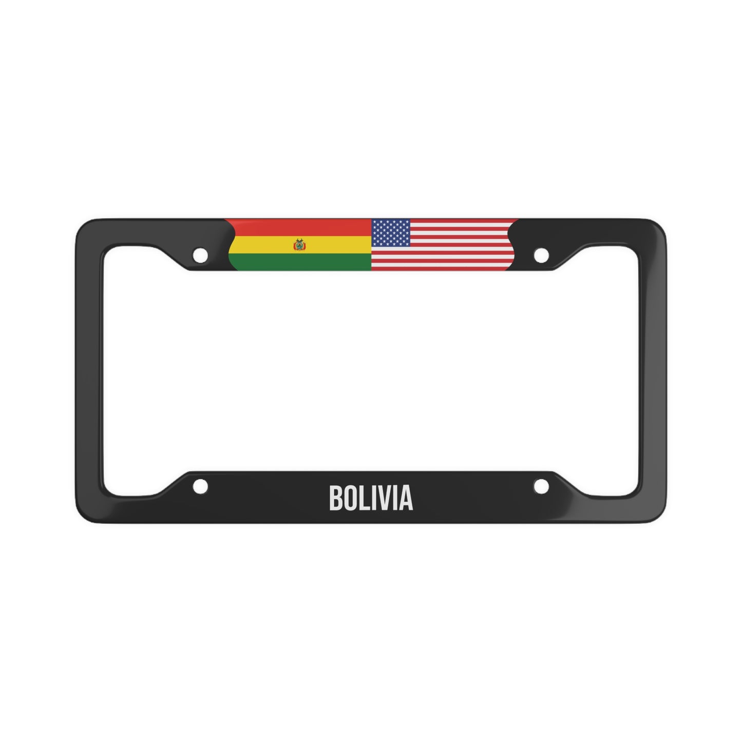 Bolivia USA Premium License Plate Frame