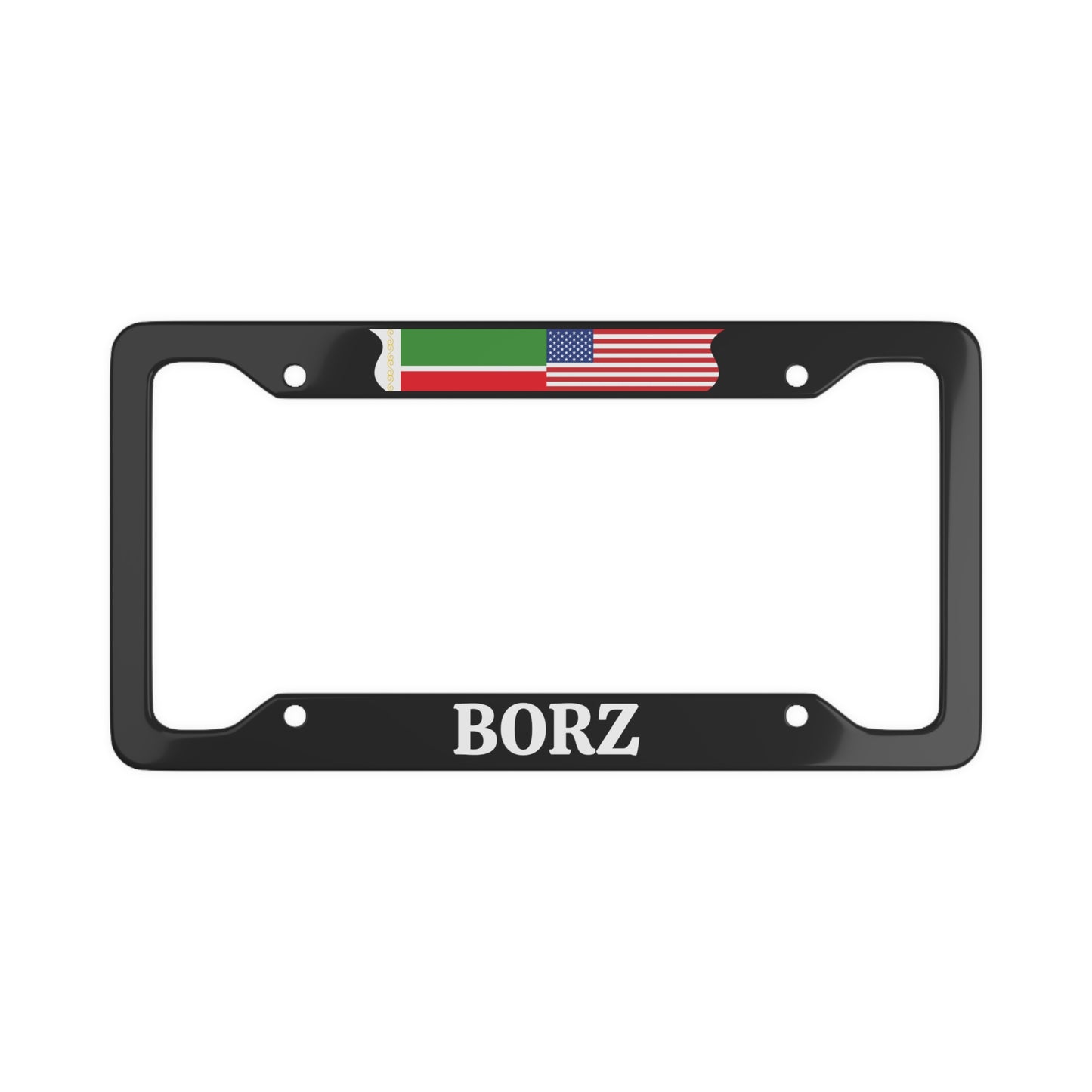 Borz USA License Plate Frame