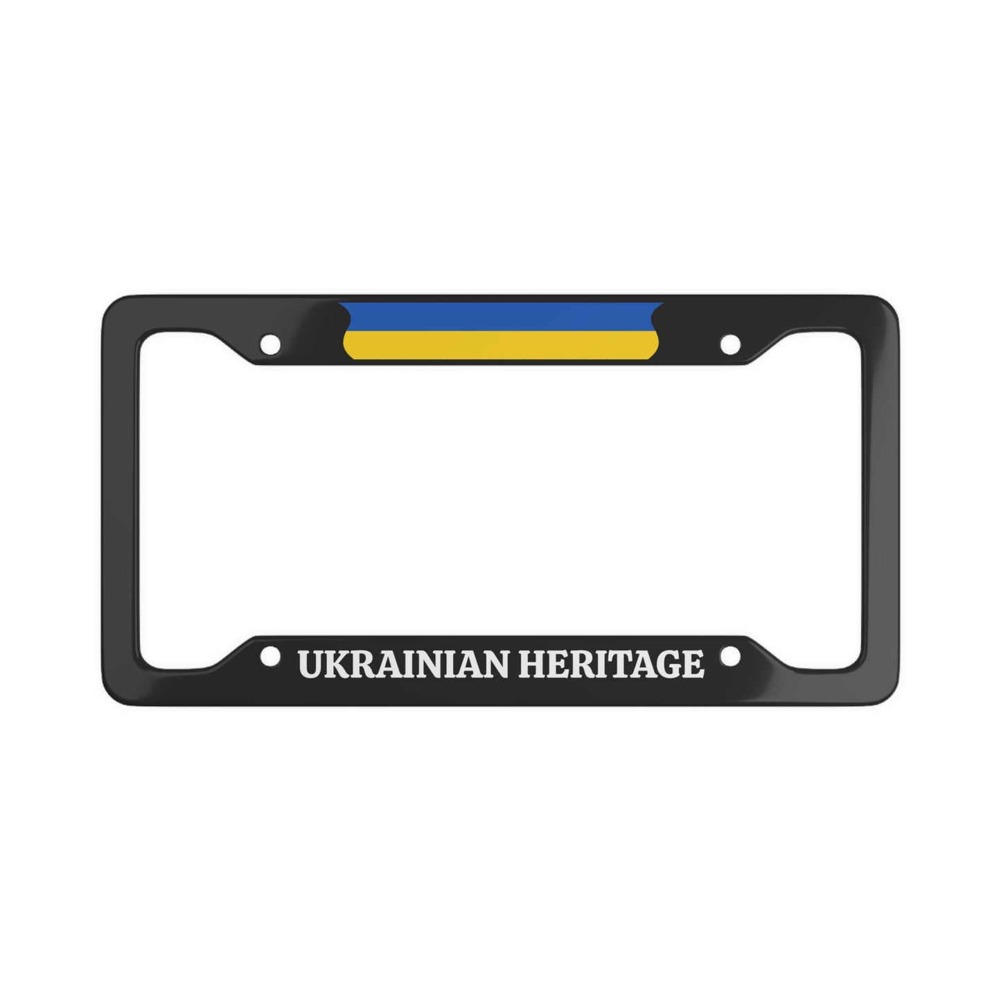 Ukrainian Heritage License Plate Frame