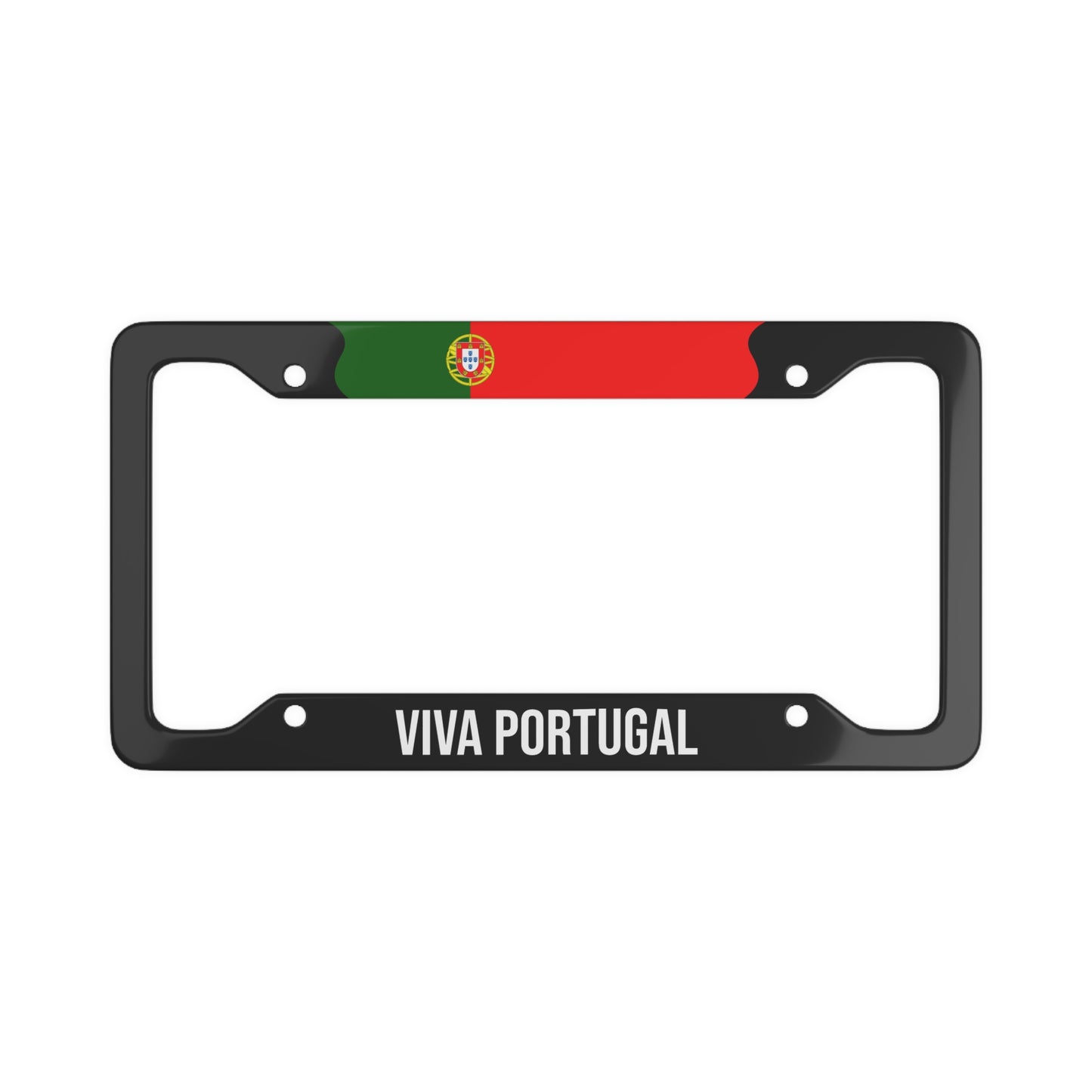 Viva Portugal Flag Car Plate Frame