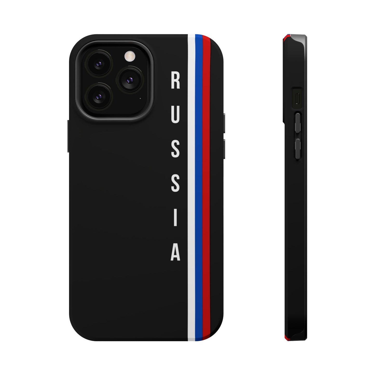 Russia Stripes Vertical MagSafe Tough Cases