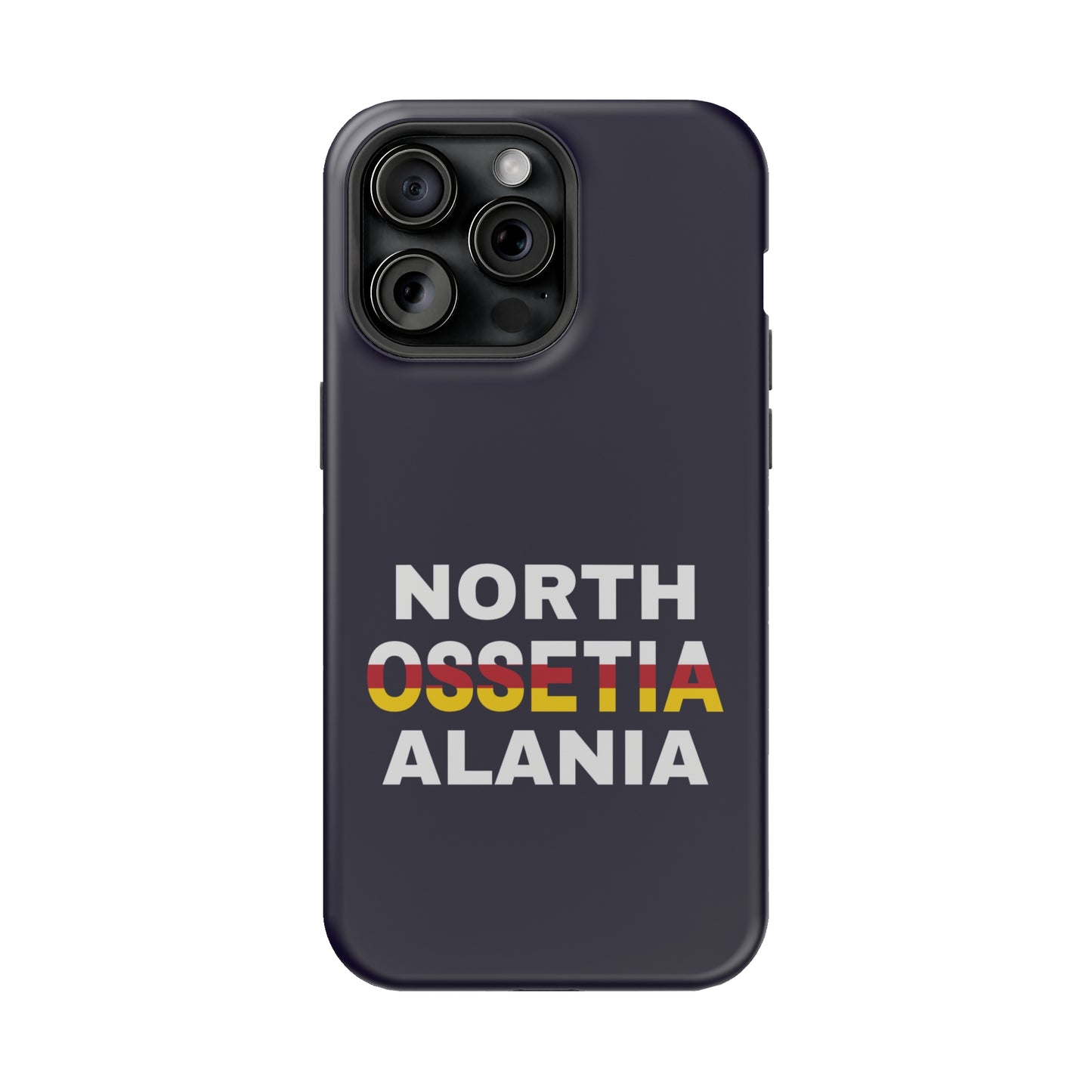 North Ossetia Alania Deep Blue MagSafe Tough Case