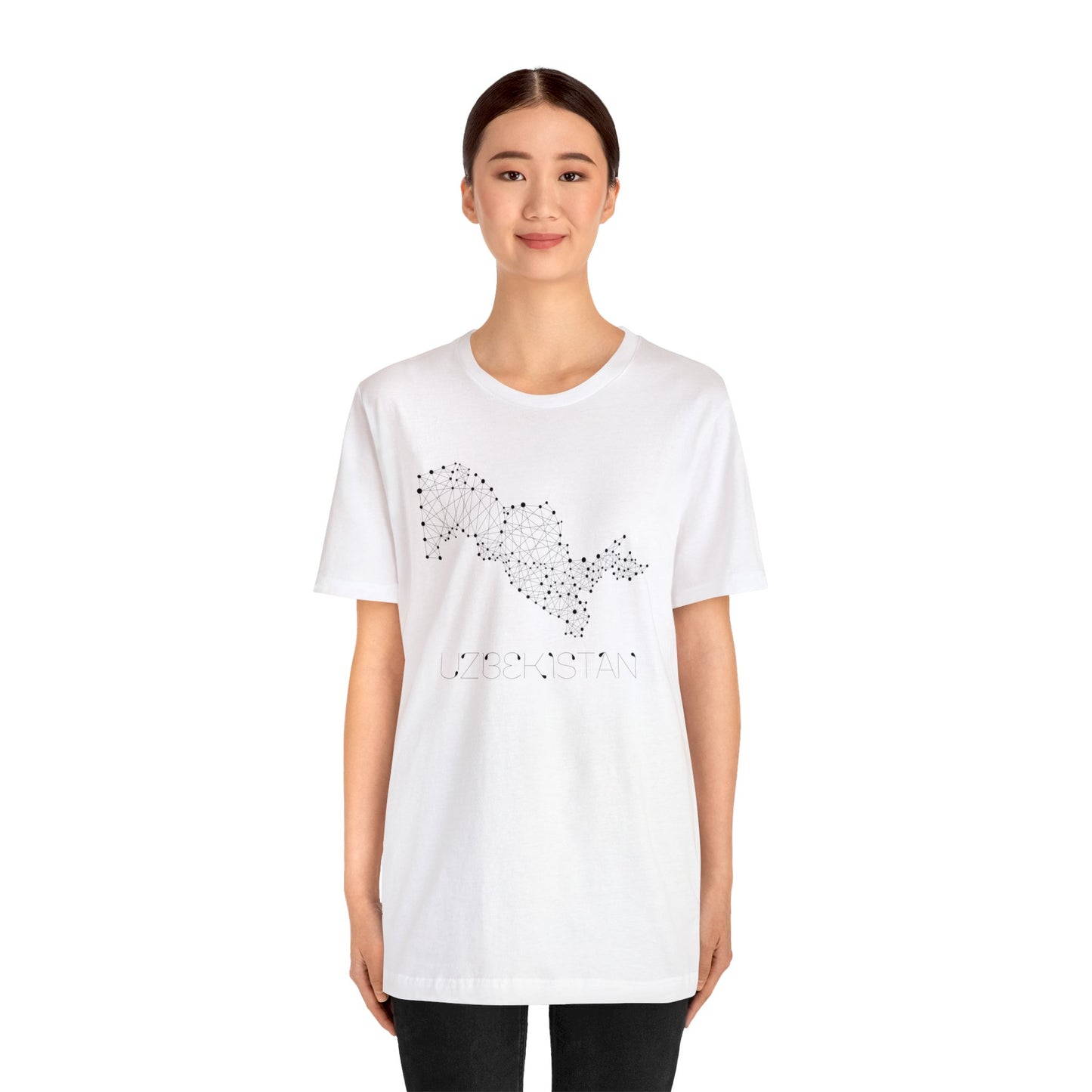 UZB Map Unisex T-Shirt