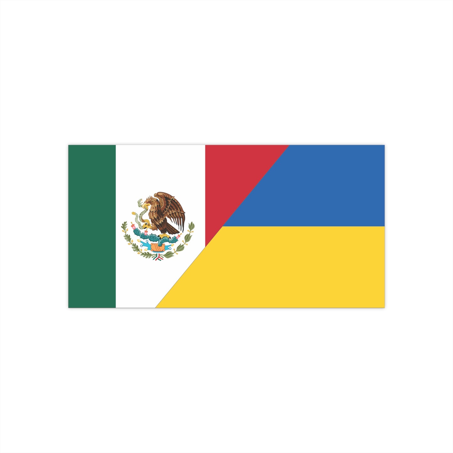 Mexico supports Ukraine Bumper Stickers