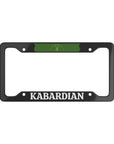 Kabardian License Plate Frame
