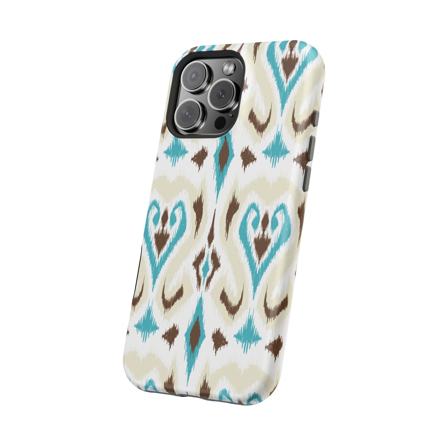 Light Uzbek Ikat MagSafe Phone Case