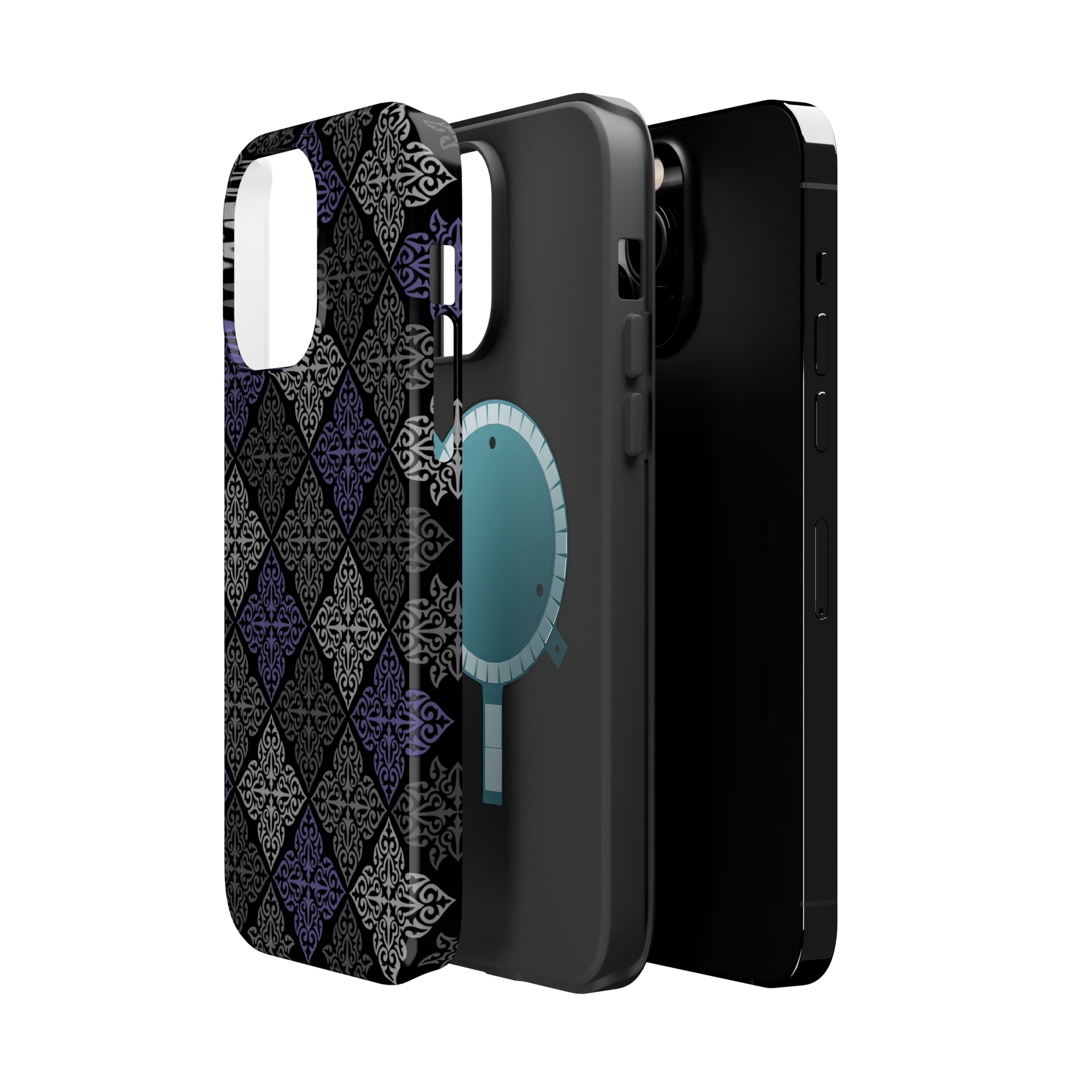 Black KZ Ornament MagSafe Tough Cases