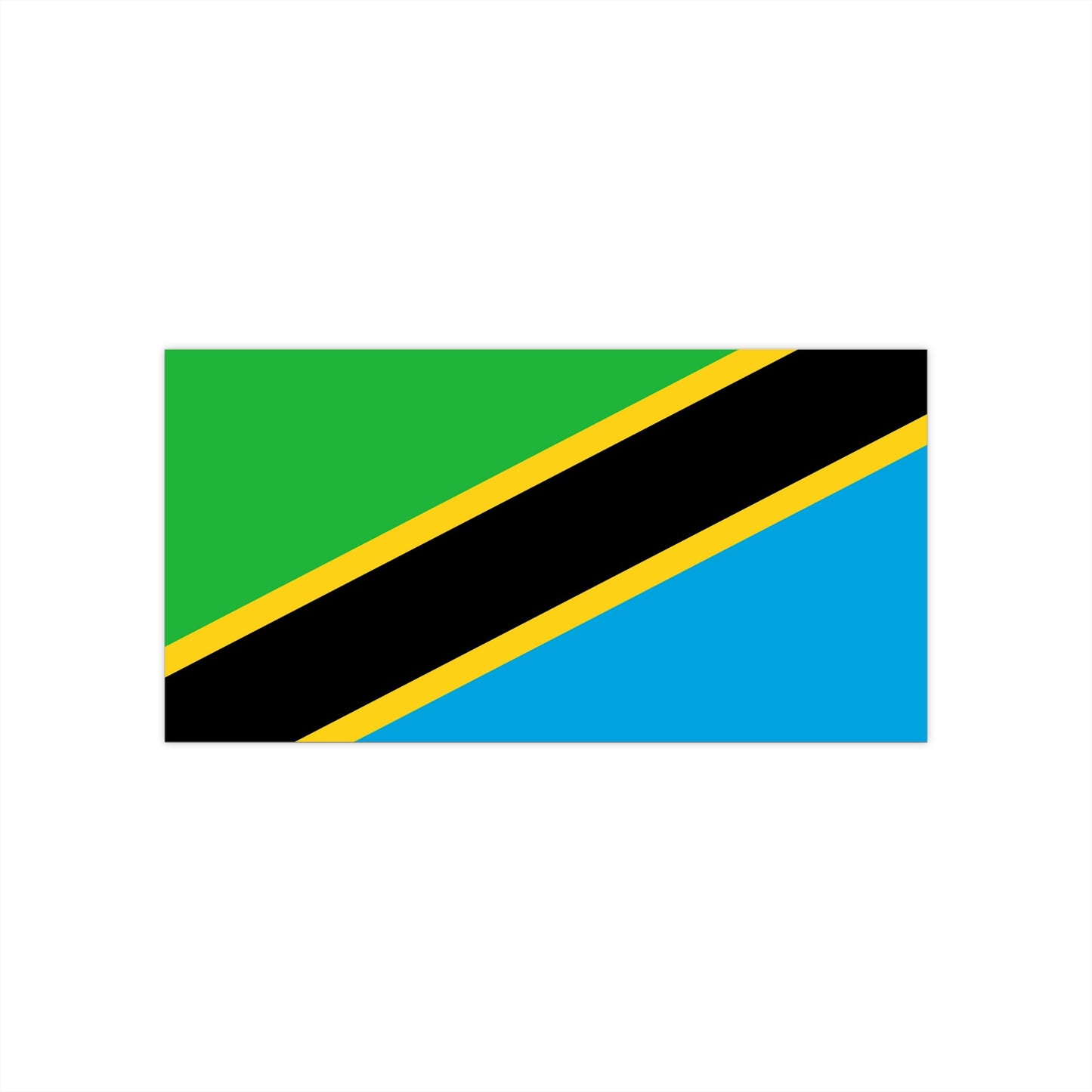 Tanzania Flag Bumper Stickers