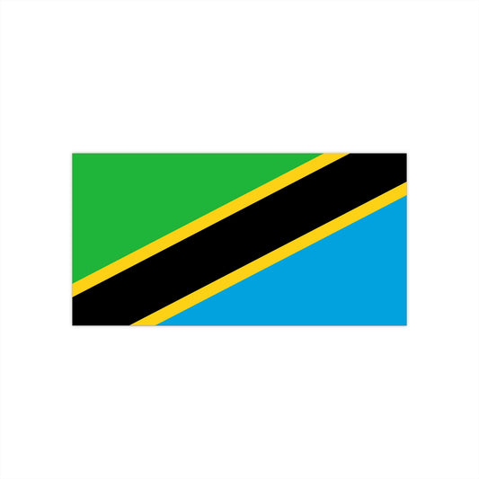 Tanzania Flag Bumper Stickers