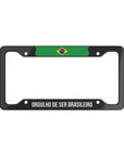 Orgulho De Ser Brasileiro Brazil Car Plate Frame