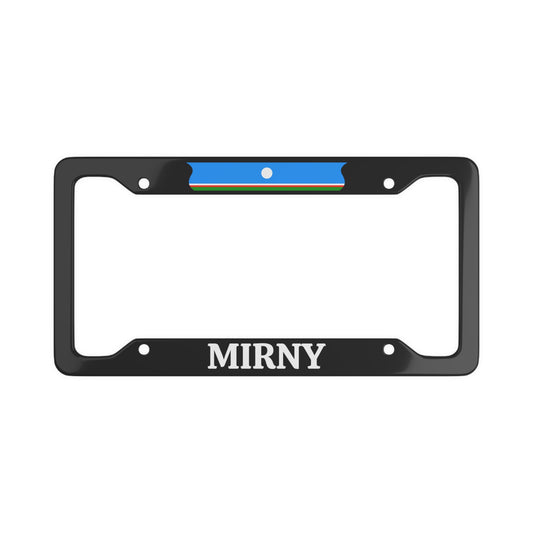 Mirny License Plate Frame