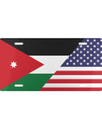 Jordan USA Flag Vanity Plate