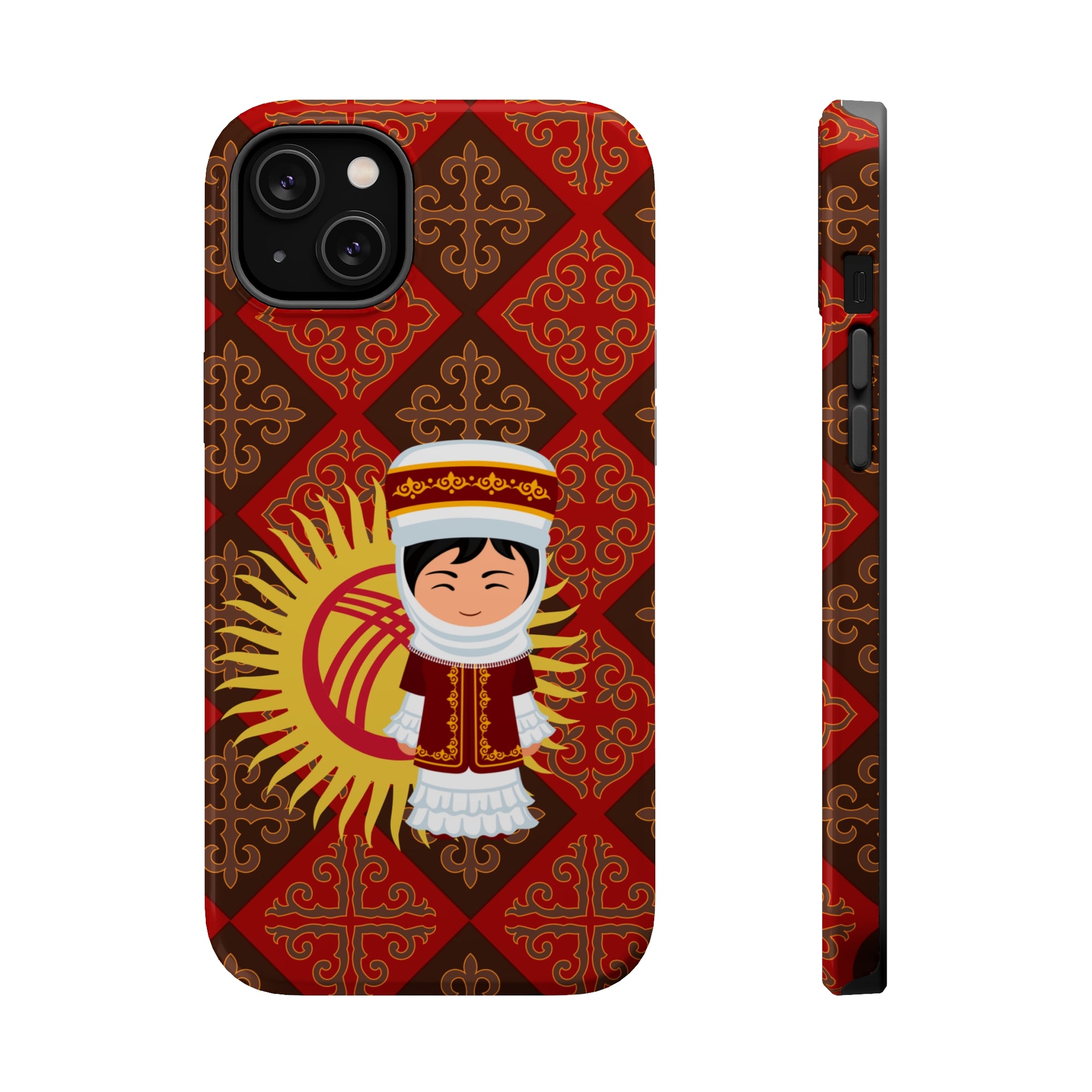 Kyrgyzstan Traditional Clothing MagSafe Tough Cases