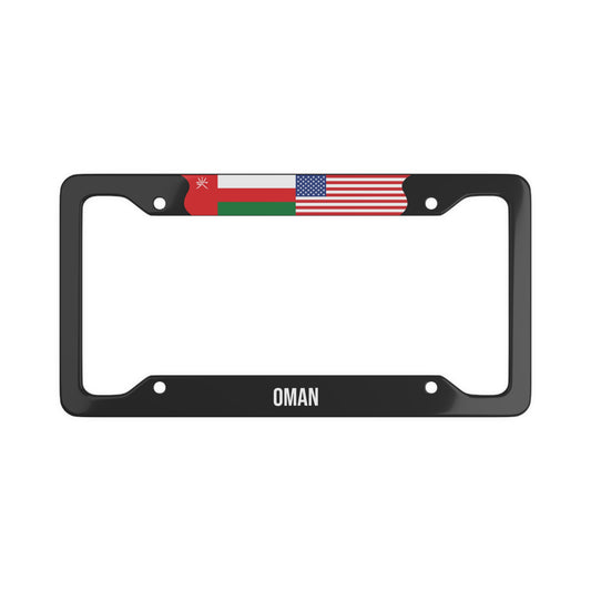 Oman USA Premium License Plate Frame