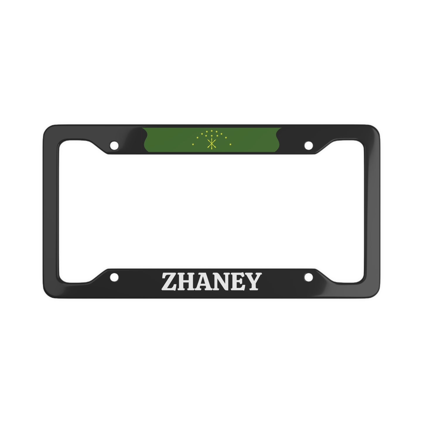 Zhaney License Plate Frame