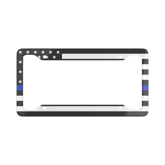 LEO Flag License Plate Frame