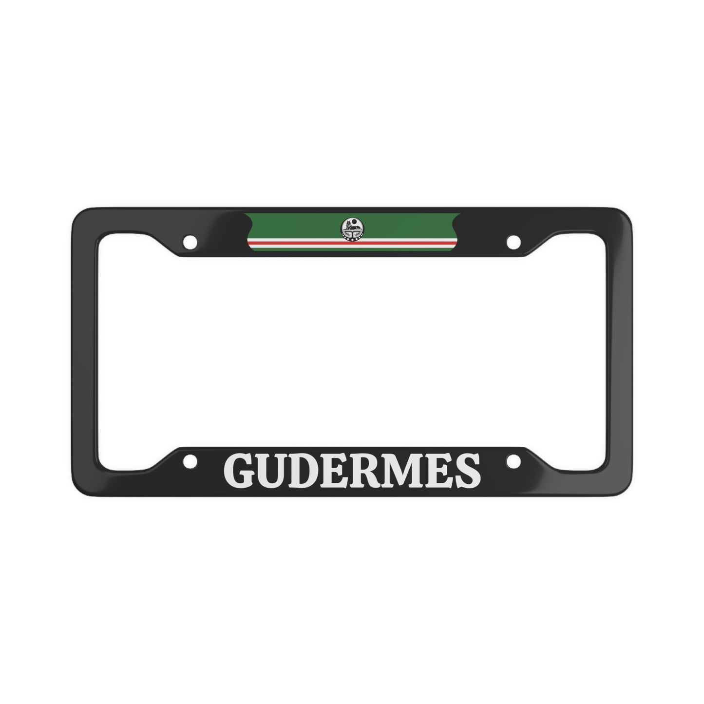 Gudermes License Plate Frame