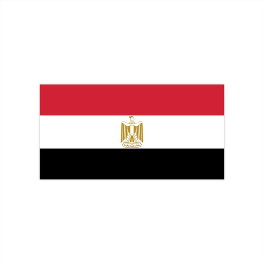 Egypt Flag Bumper Stickers