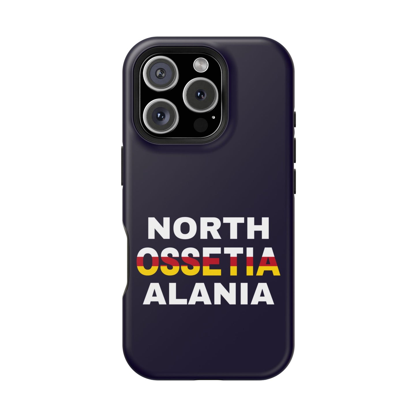 North Ossetia Alania Deep Blue MagSafe Tough Case