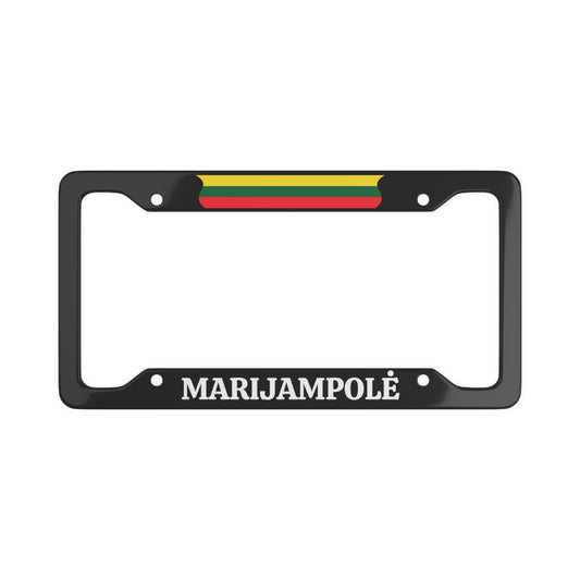 MARIJAMPOLĖ, Lithuania Flag License Plate Frame