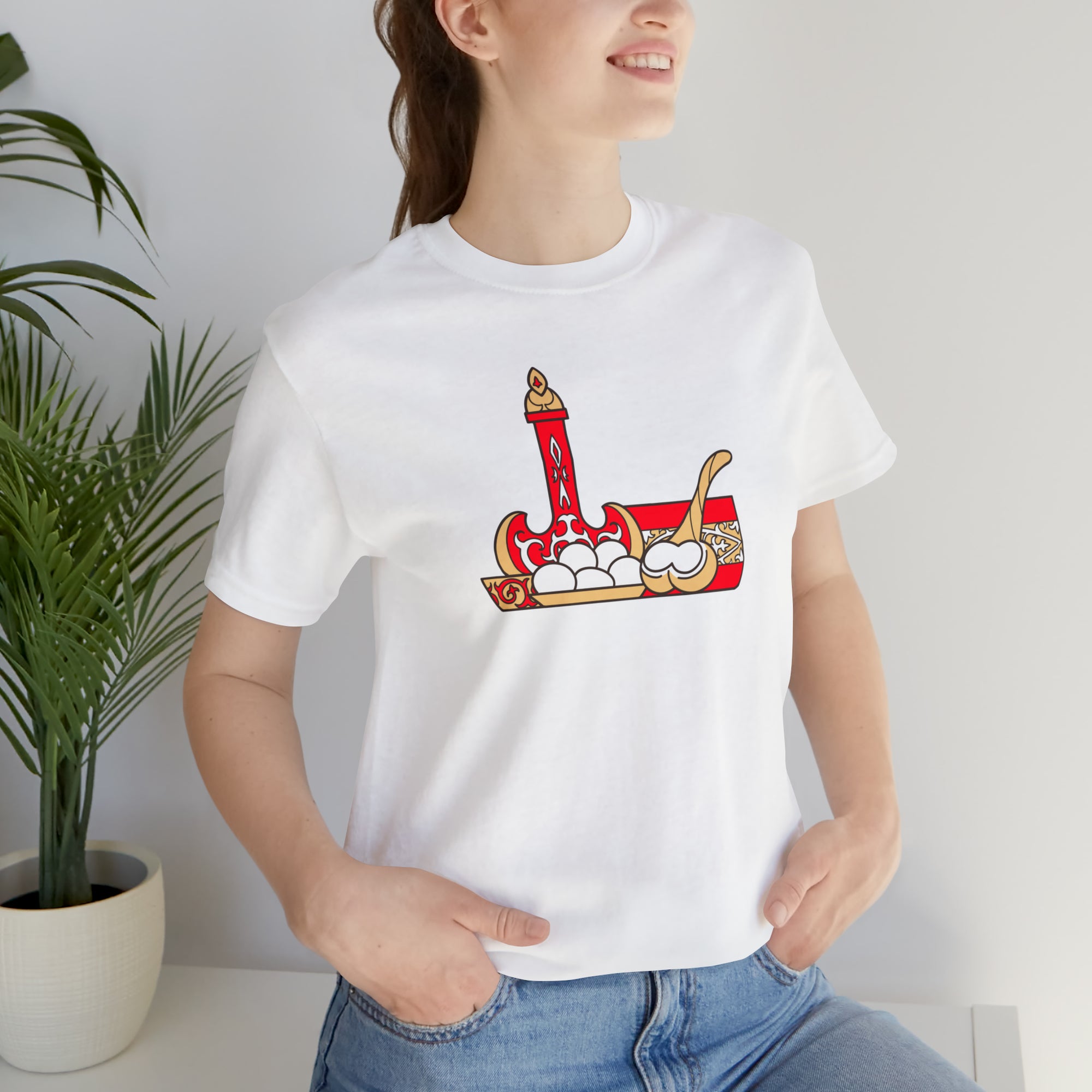 Kyrgyzstan Cuisine Unisex Jersey Short Sleeve Tee