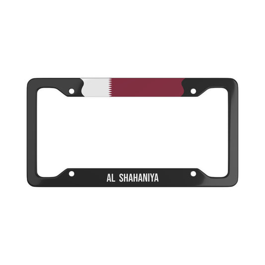 Al Shahaniya Qatar Premium License Plate Frame