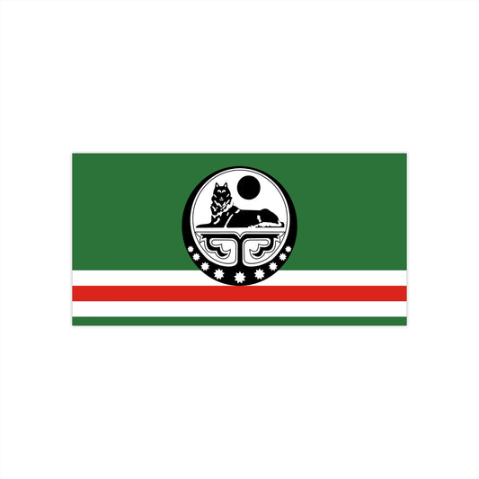 Ichkeria Flag Bumper Sticker