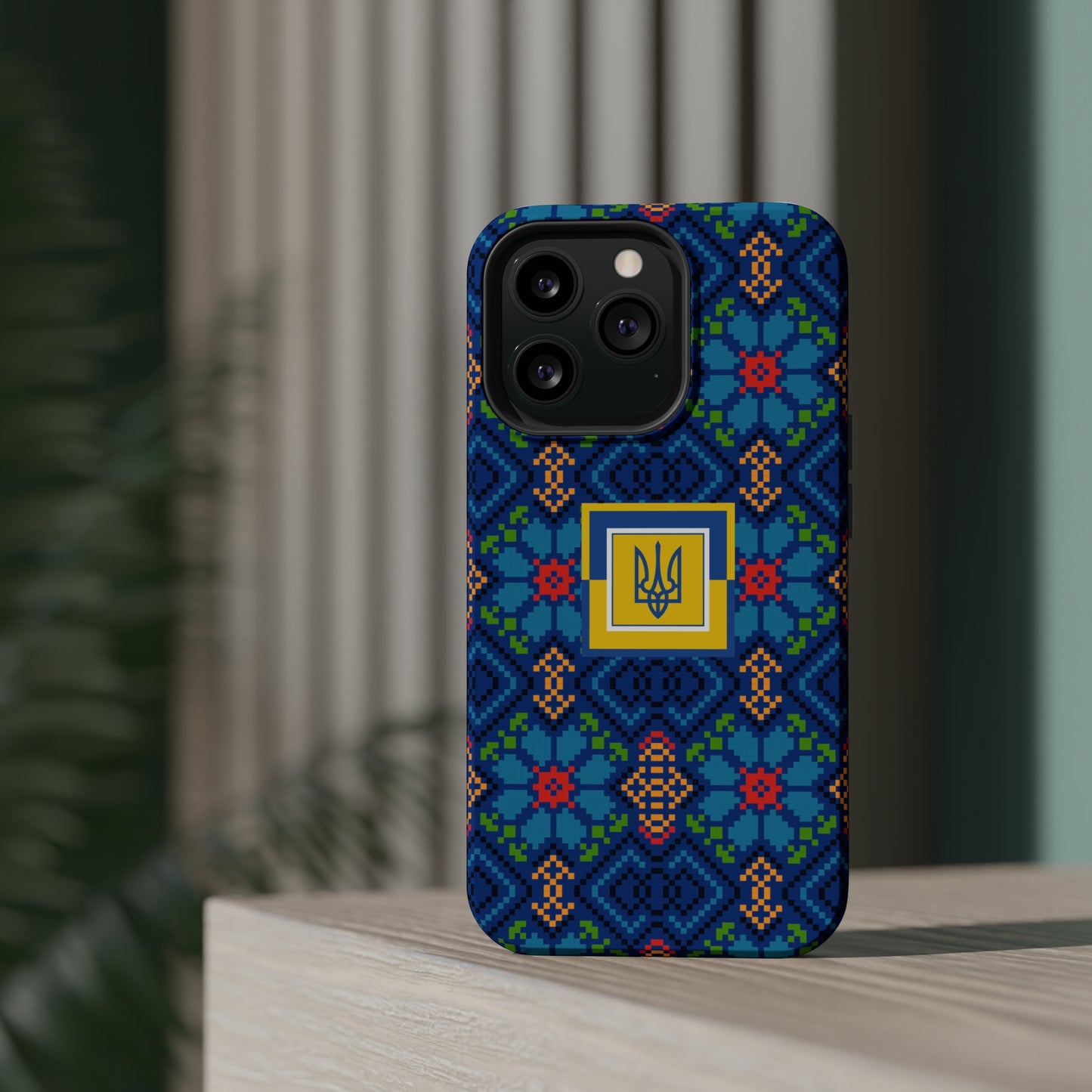 Ukrainian Pattern MagSafe Tough Cases