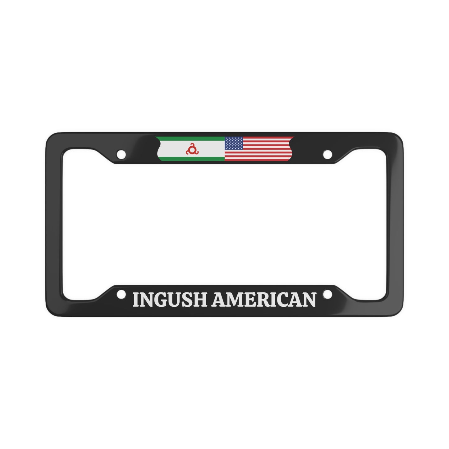 Ingush American License Plate Frame