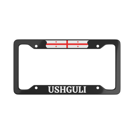 Ushguli Georgia License Plate Frame
