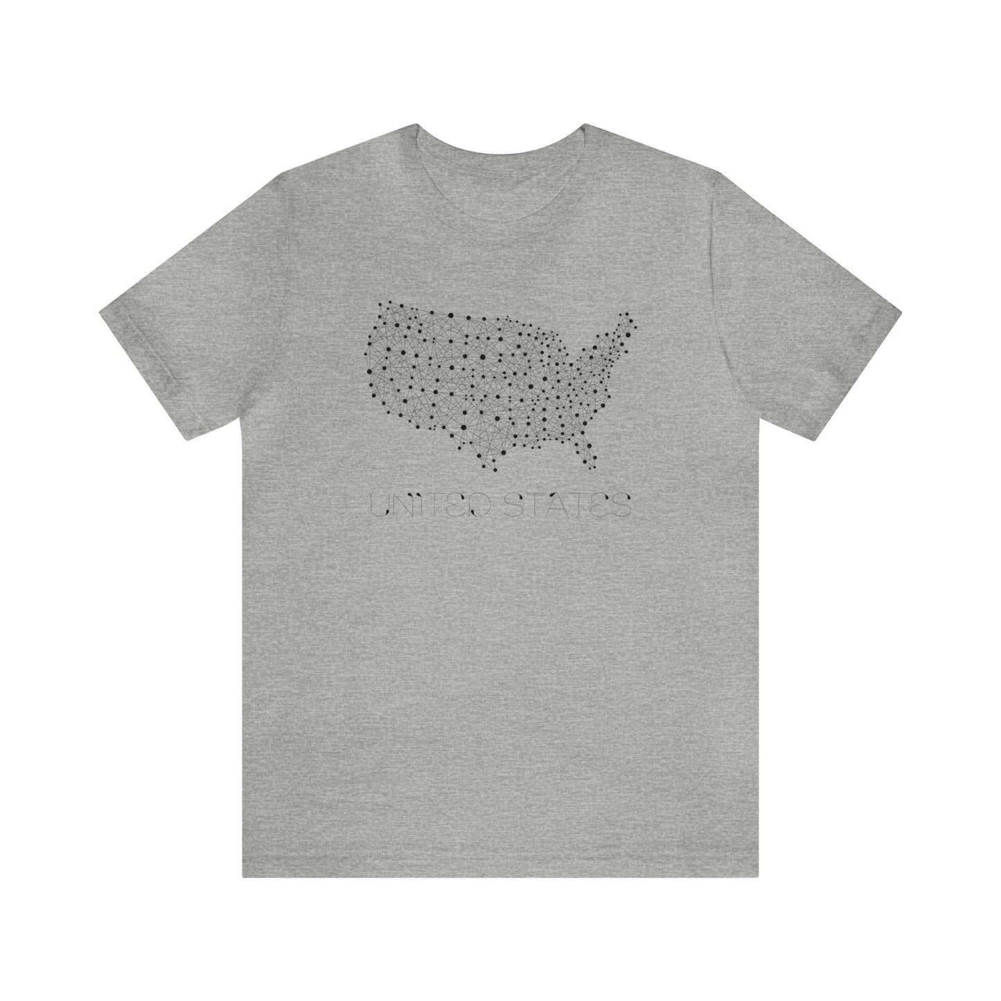 USA Map Unisex T-Shirt