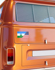 Kabardino-Balkaria American Flag Bumper Stickers
