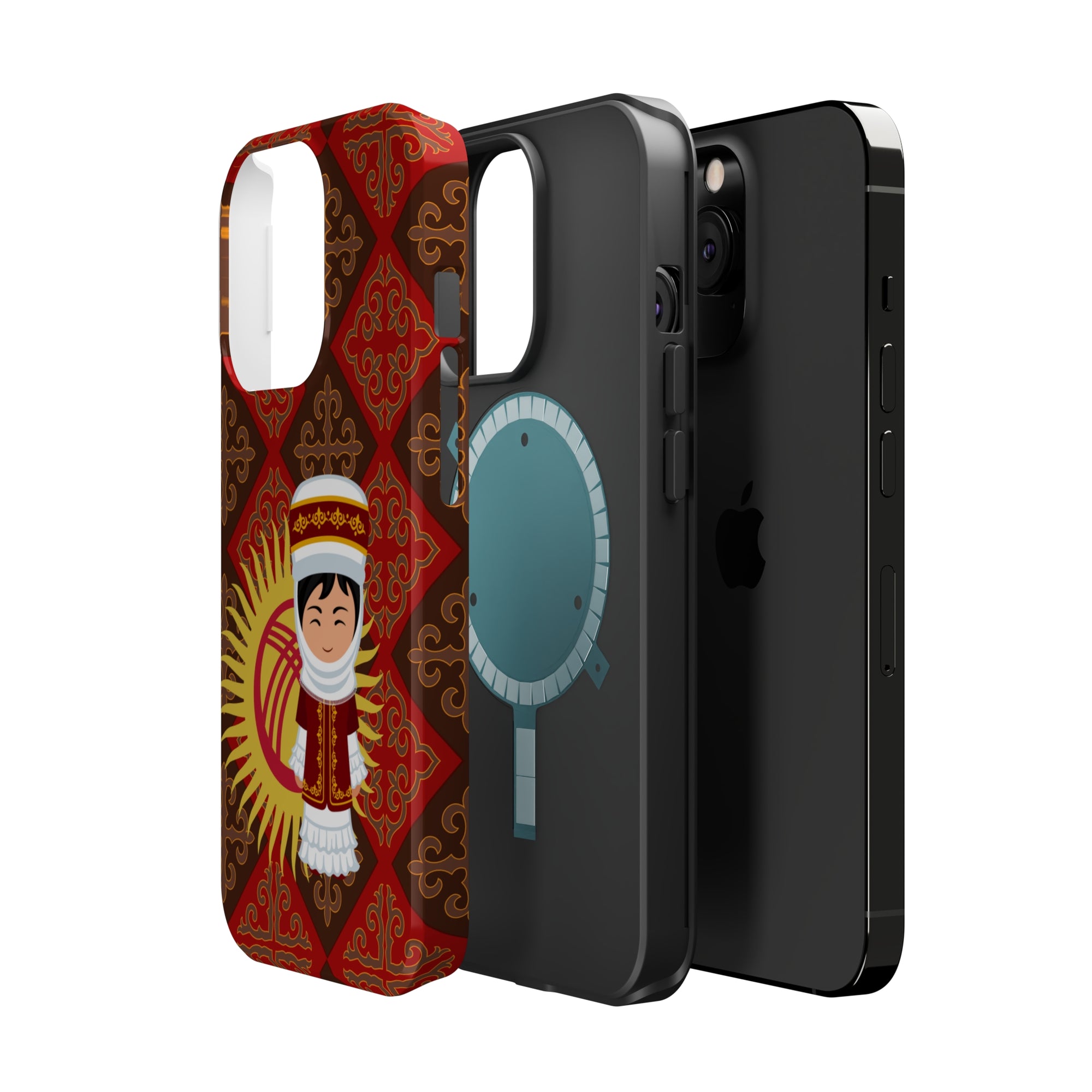 Kyrgyzstan Traditional Clothing MagSafe Tough Cases