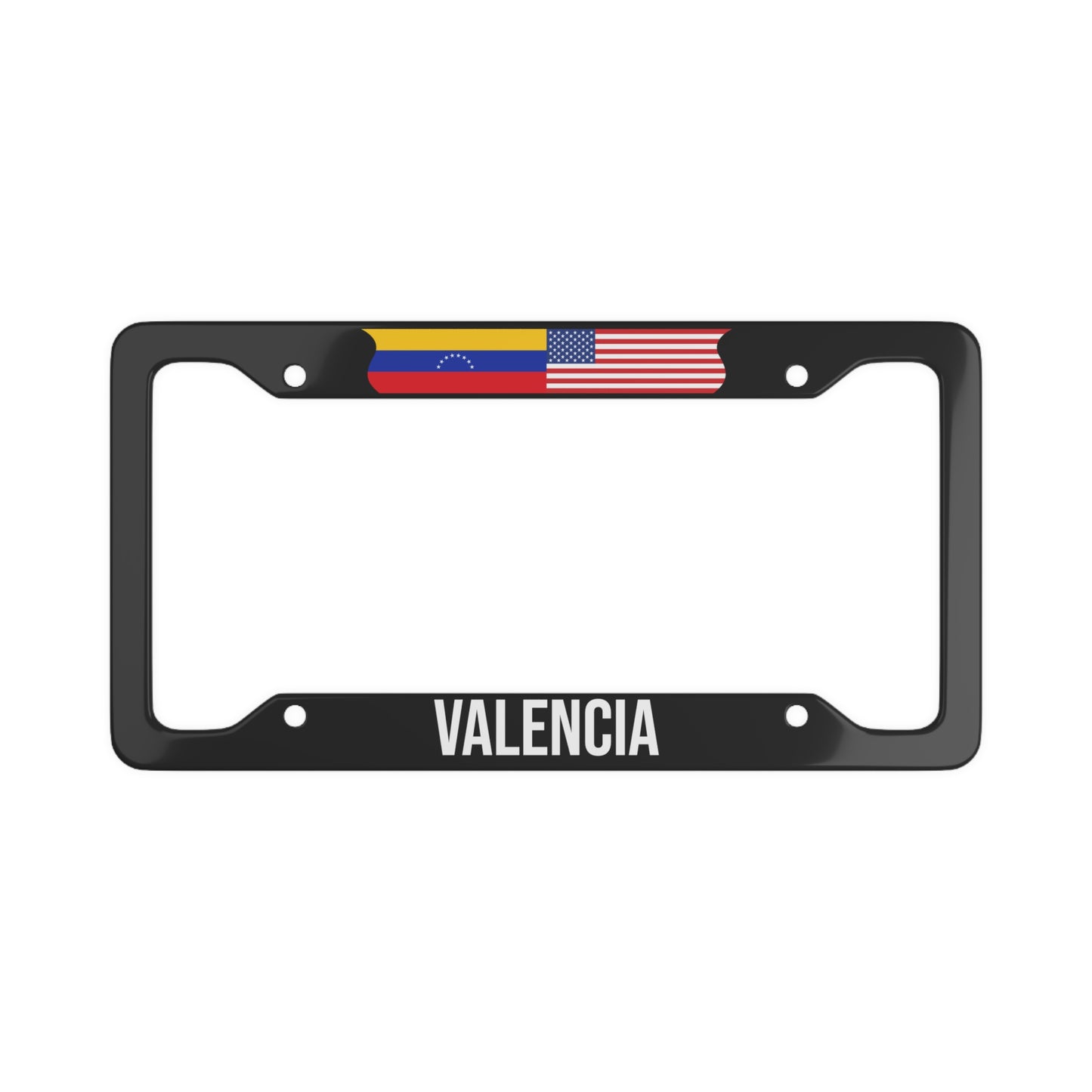 Valencia, Venezuela Car Plate Frame