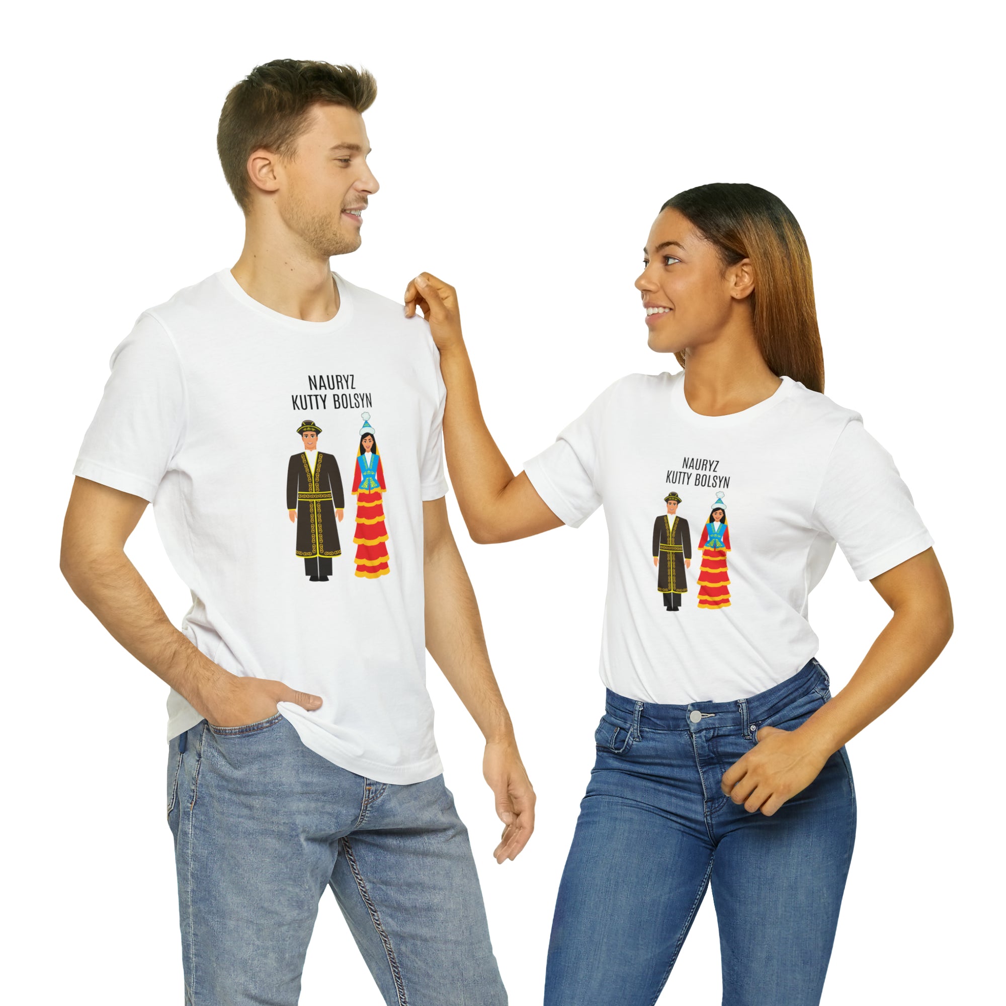 Nauryz Kutty Bolsyn KZ Unisex Jersey Short Sleeve Tee