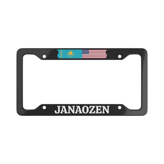 Janaozen KZ License Plate Frame