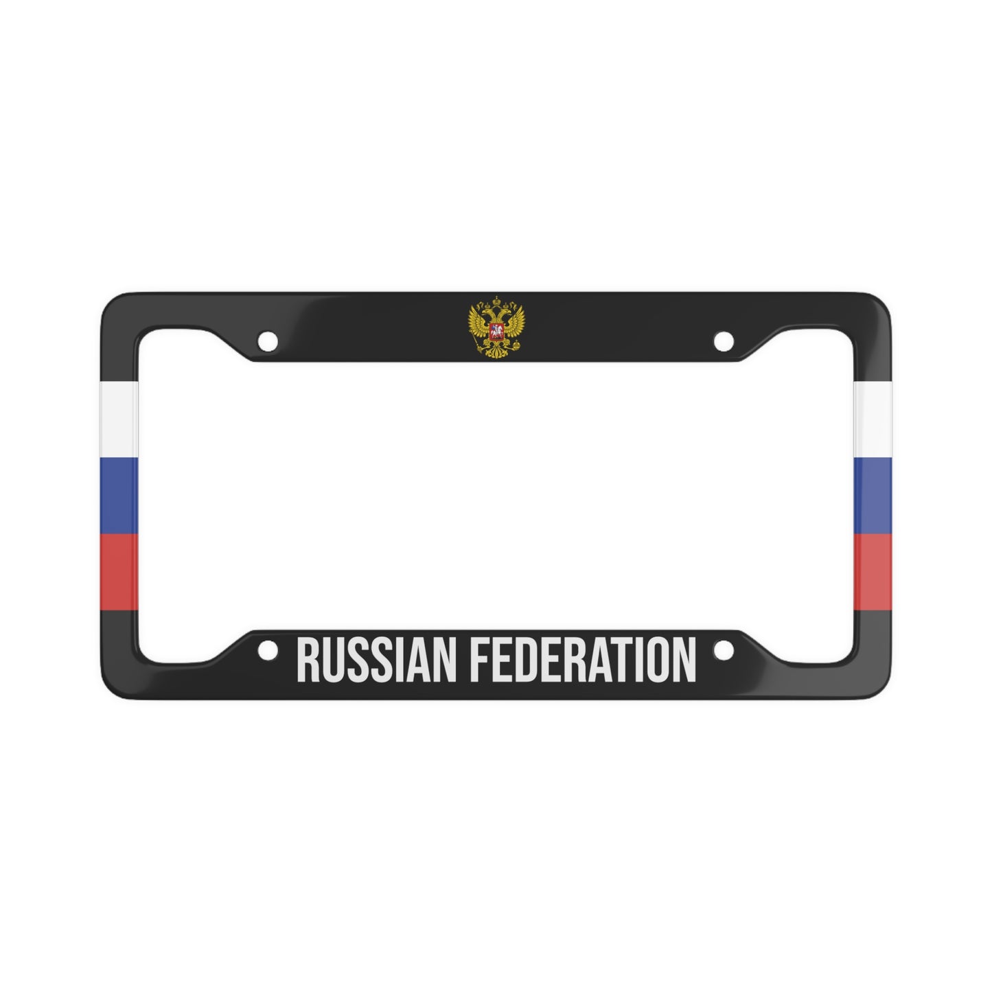 Russian Federation License Plate Frame