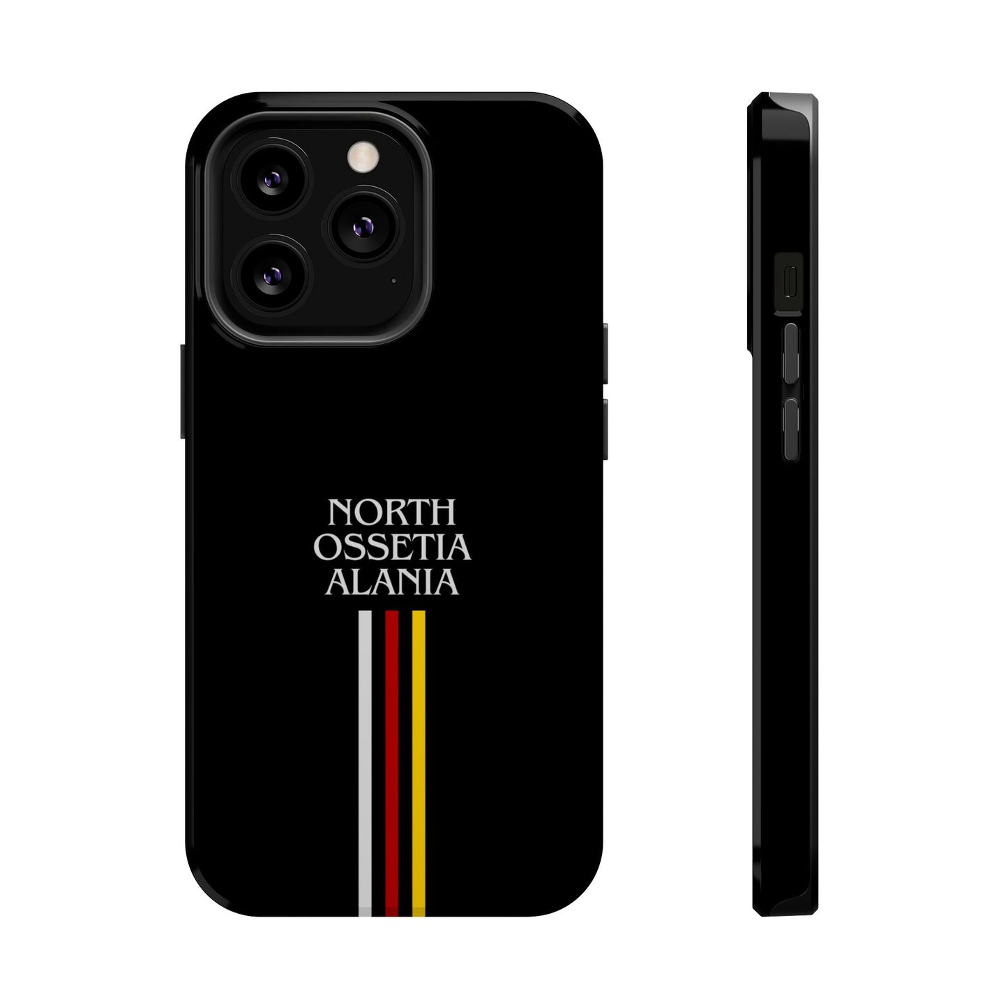 North Ossetia Alania Flag Stripes MagSafe Tough Case