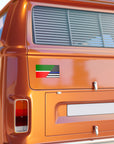 Tatar Support US Police Flag Bumper Sticker